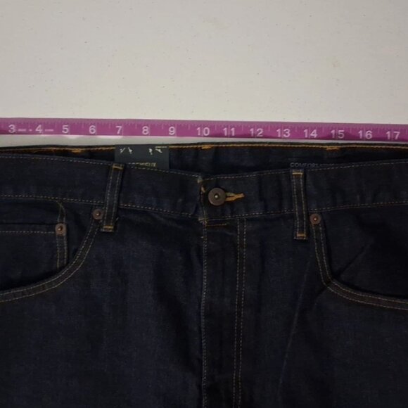 NWT Cremieux Jeans Mens Madison Classic Fit Resin Rinse Comfort Stretch 40x30 - Picture 8 of 9